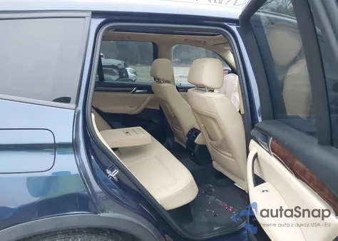 2016 BMW X3 xDrive28I from USA, damaged, VIN 5UXWX9C54G0D75841